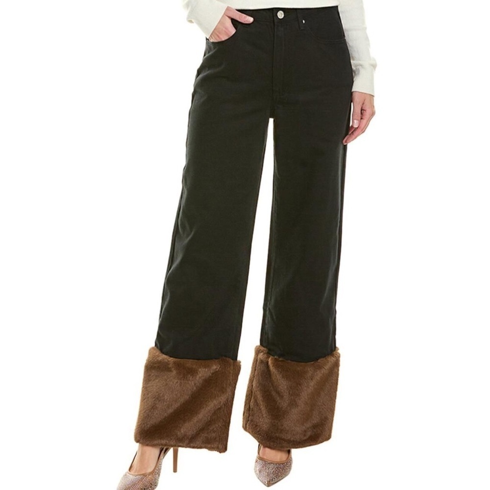 WeWoreWhat Women's Black and Brown Jeans. Size 30. NWT!